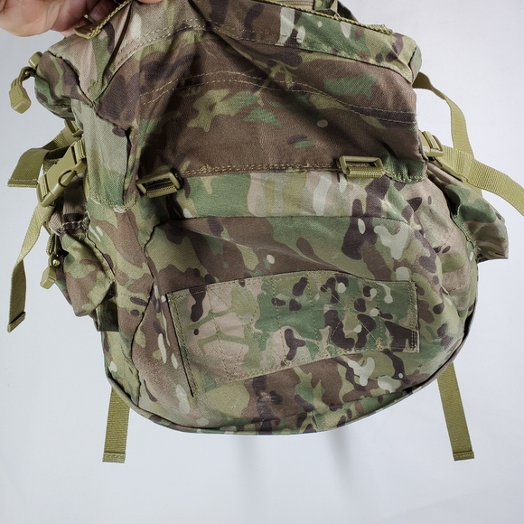 Large Code Alpha Militia Expandable Backpack Military Style Camouflage Hiking Ca - Picture 7 of 16